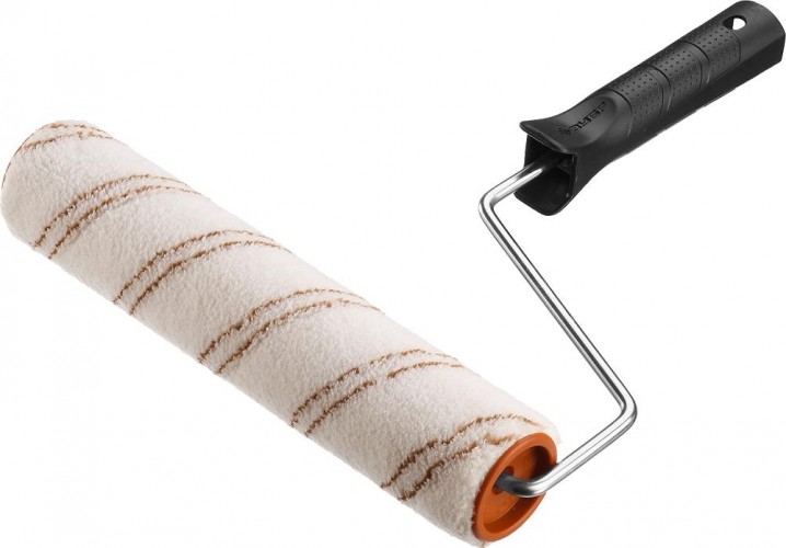 Валик малярный стержневой ЗУБР 03545-18 ОПТИМА микрофибра 03545-18