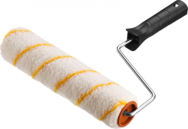 Валик малярный стержневой ЗУБР ГИРПАИНТ 40 240 мм, d=40 мм, ворс 12 мм, ручка d=6 мм, 03516-24_z01