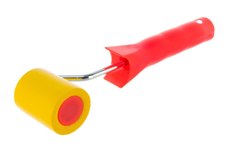 Валик прижимной MATRIX 40 мм резиновый с ручкой, d ручки-6 мм// 81005