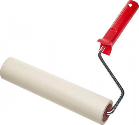 Валик прижимной ЗУБР ЭКСПЕРТ в сборе, резиновый, бюгель 8мм, 46x240мм 03922-24_z01