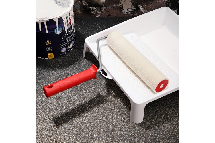 Валик REXANT 89-0008 велюр, ворс 5 мм, 240 мм, ø 42 мм, бюгель 8 мм - изображение 4