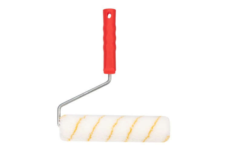 Валик REXANT 89-0010 полиамид желтой полосой, ворс 11 мм, 240 мм, ø 42 - изображение 2