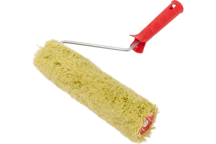 Валик REXANT 89-0024 полиакрил зеленый, ворс 18 мм, 240 мм, ø 42 мм