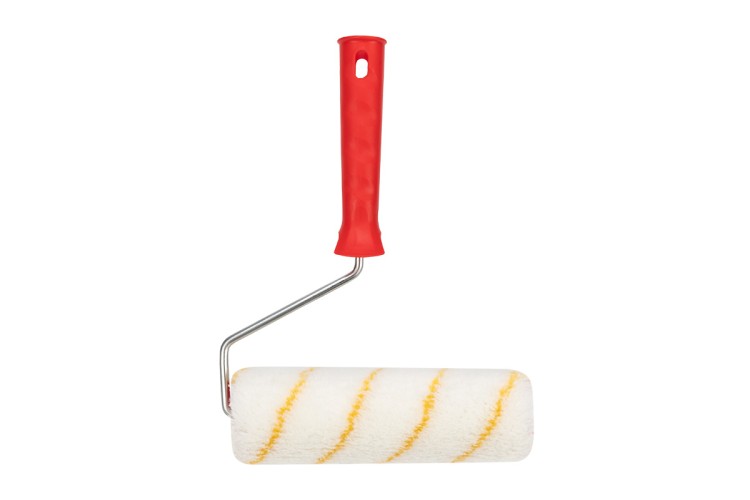 Валик REXANT 89-0025 полиамид желтой полосой, ворс 11 мм, 180 мм, ø 42 - изображение 2