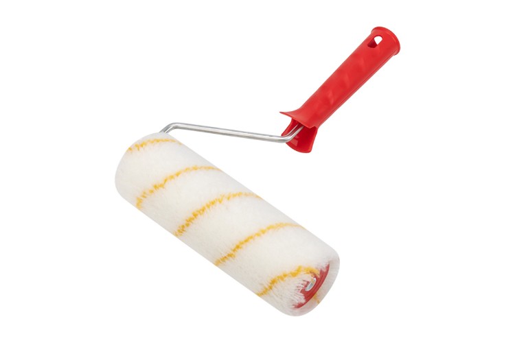 Валик REXANT 89-0025 полиамид желтой полосой, ворс 11 мм, 180 мм, ø 42