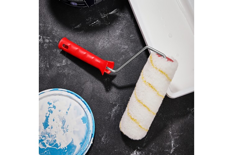 Валик REXANT 89-0025 полиамид желтой полосой, ворс 11 мм, 180 мм, ø 42 - изображение 5