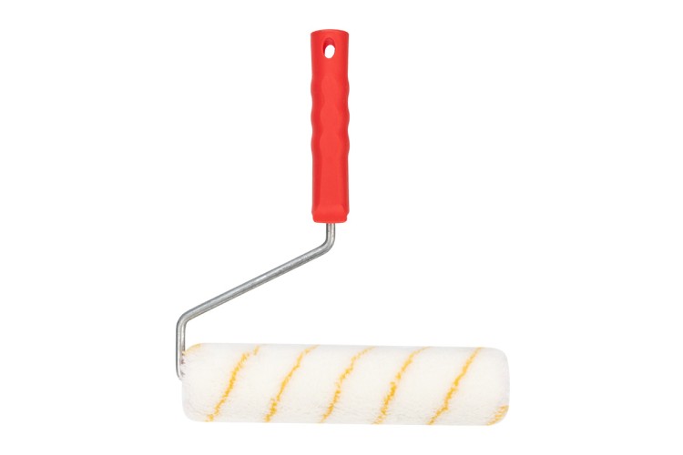 Валик REXANT 89-0026 полиамид желтой полосой, ворс 11 мм, 240 мм, ø 42 - изображение 3