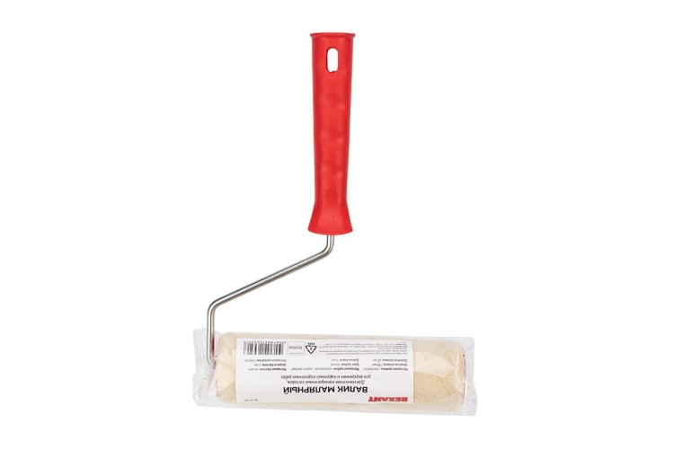 Валик REXANT 89-0029 велюр, ворс 5 мм, 180 мм, ø 42 мм, бюгель 6 мм - изображение 3