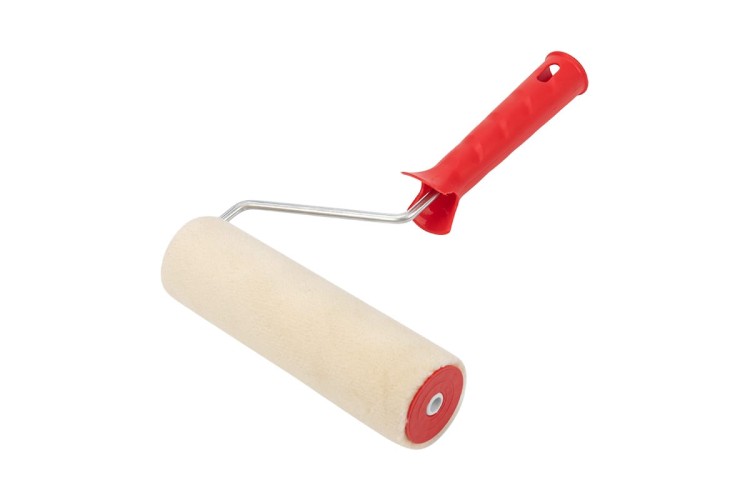 Валик REXANT 89-0029 велюр, ворс 5 мм, 180 мм, ø 42 мм, бюгель 6 мм