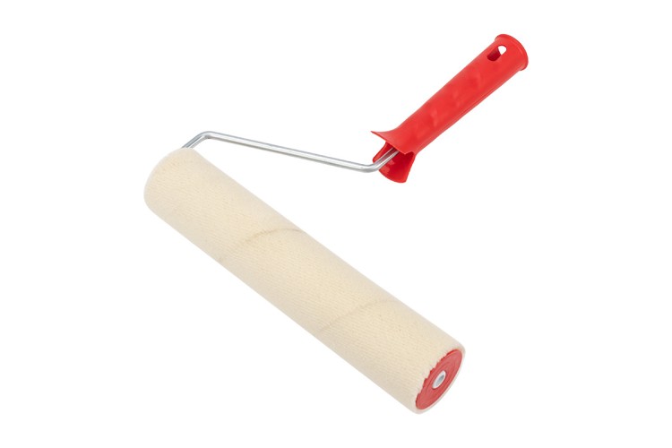 Валик REXANT 89-0030 велюр, ворс 5 мм, 240 мм, ø 42 мм, бюгель 6 мм