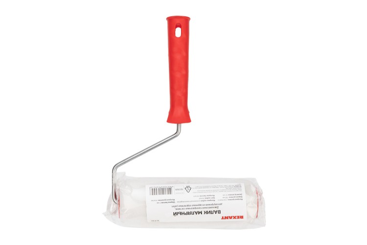 Валик REXANT 89-0032 пенополиуретан, 180 мм, ø 42 мм, бюгель 6 мм - изображение 3