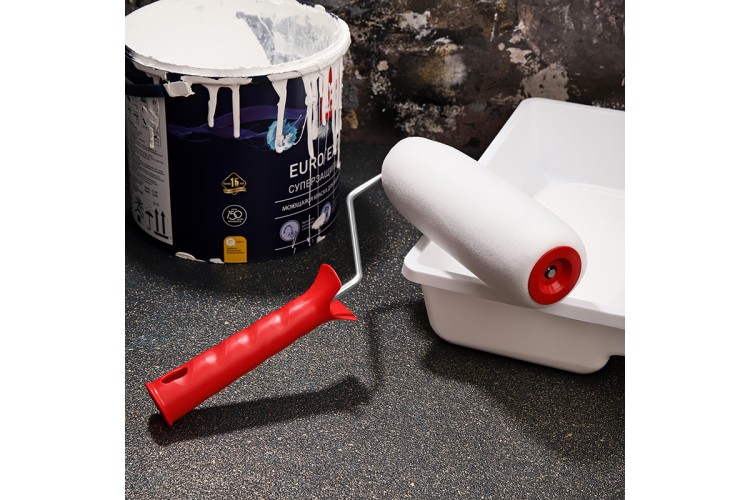 Валик REXANT 89-0032 пенополиуретан, 180 мм, ø 42 мм, бюгель 6 мм - изображение 4