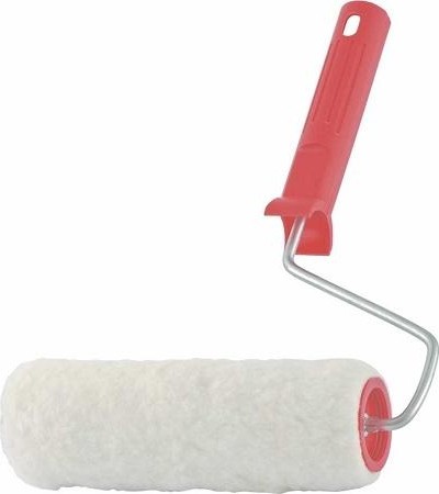 Валик СИБРТЕХ 80163 200 мм, в сборе натуральный мех на вязанной основе