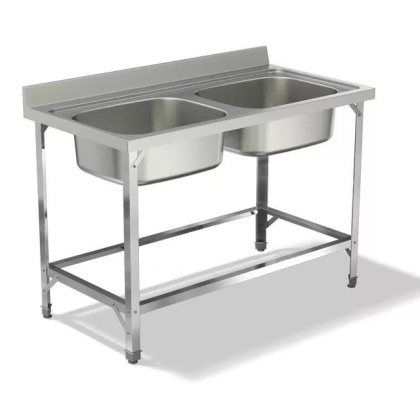 ВАННА моечная Luxstahl ВМ2 12/6/8.5 без фартука (315 513)