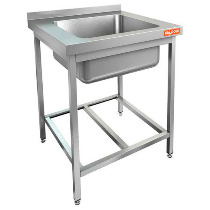 Ванна моечная односекционная HICOLD НСО1М-6/6БР ЭН нерж