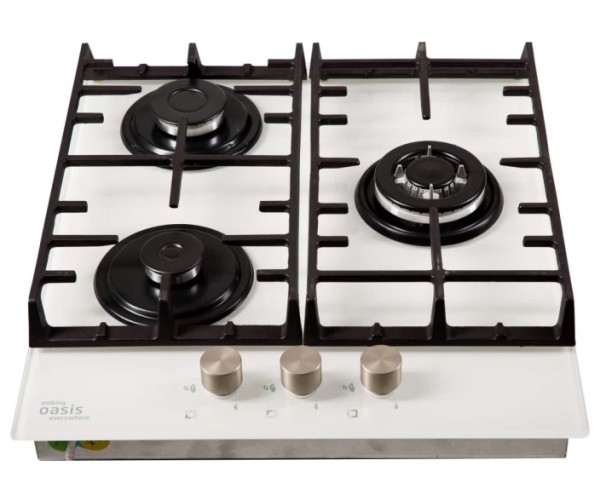 Варочная панель making Oasis everywhere P-3GWT газовая (закаленное стекло) 4640130914066 - изображение 2