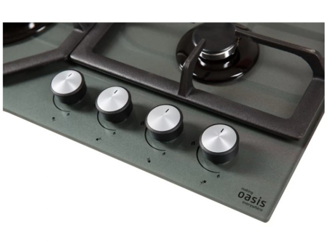Варочная панель making Oasis everywhere P-GGT газовая (закаленное стекло) 4640130915339 - изображение 3