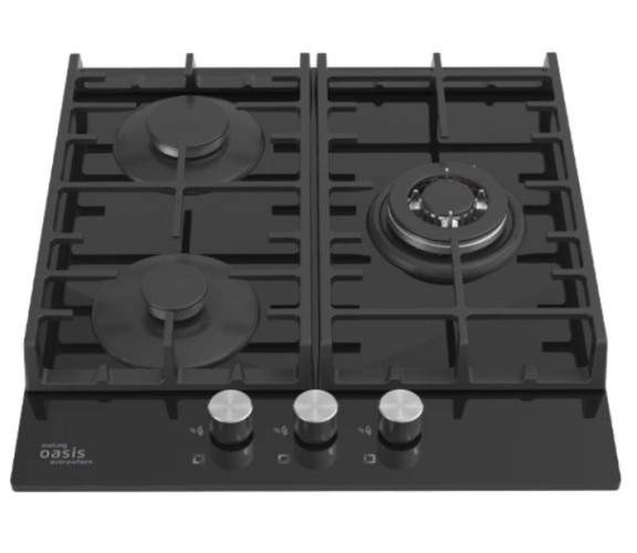 Варочная панель making Oasis everywhere P-3GBT газовая (закаленное стекло) 4640130914073 - изображение 2