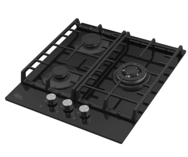 Варочная панель making Oasis everywhere P-3GBT газовая (закаленное стекло) 4640130914073 - изображение 3
