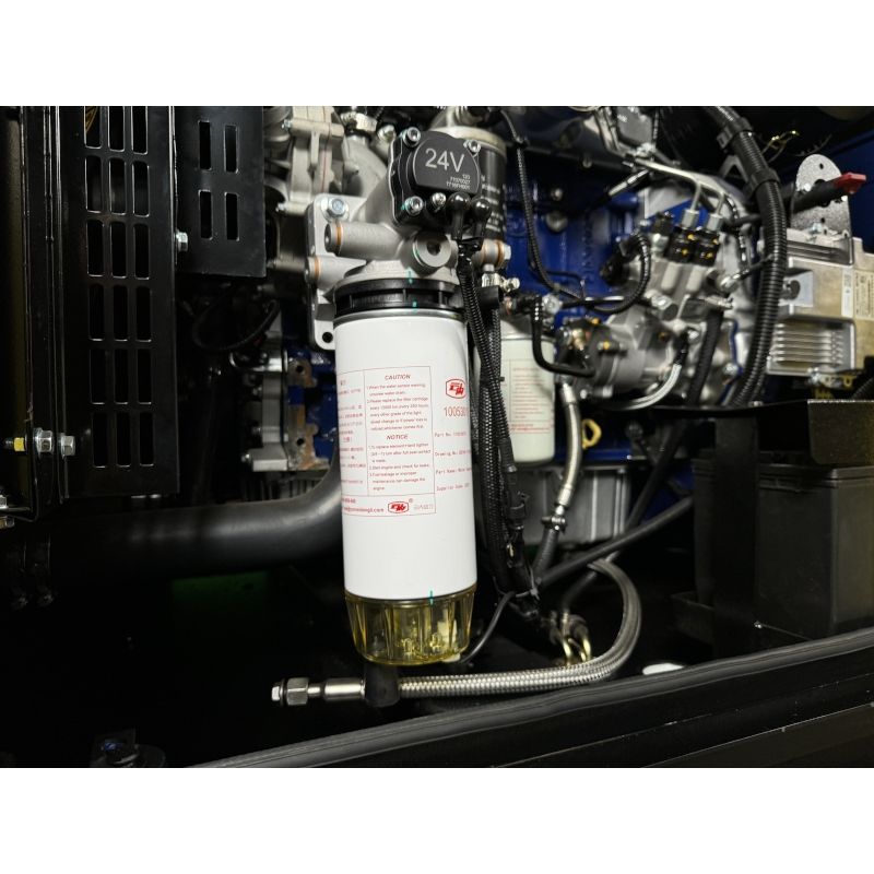 Дизельный генератор Vektor AD-120Y-T400 в шумозащитном кожухе с АВР - изображение 6