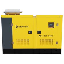 Дизельный генератор Vektor AD-120Y-T400 в шумозащитном кожухе с АВР - изображение 9