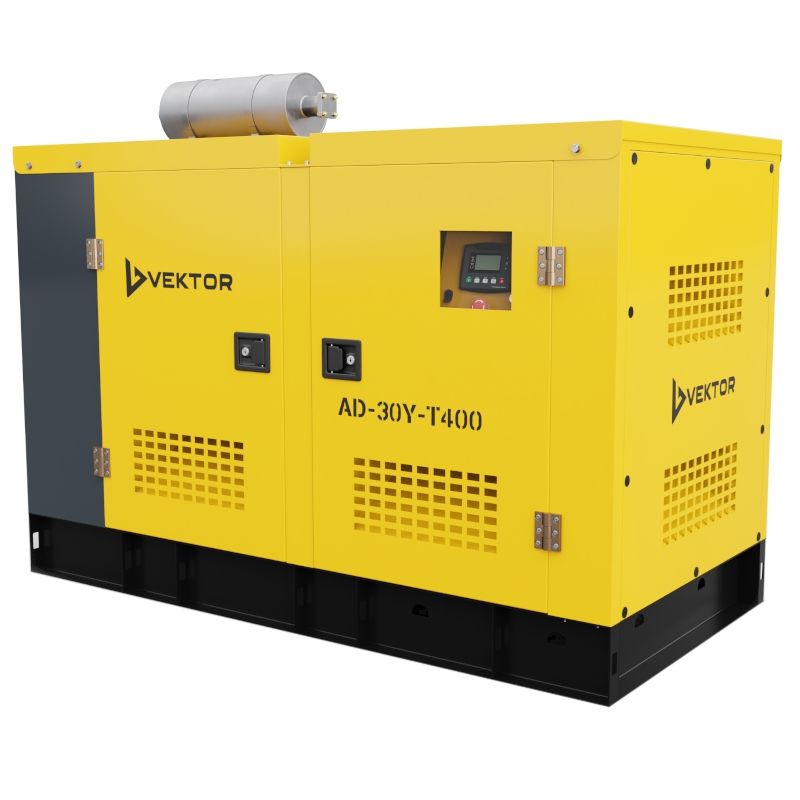 Дизельный генератор Vektor AD-30Y-T400 в шумозащитном кожухе - изображение 2