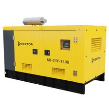 Дизельный генератор Vektor AD-70Y-T400 в шумозащитной кожухе - изображение 9