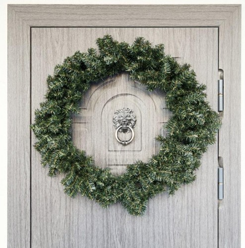 Венок еловый Neon-Night d90 см, ПВХ 307-145 - изображение 3