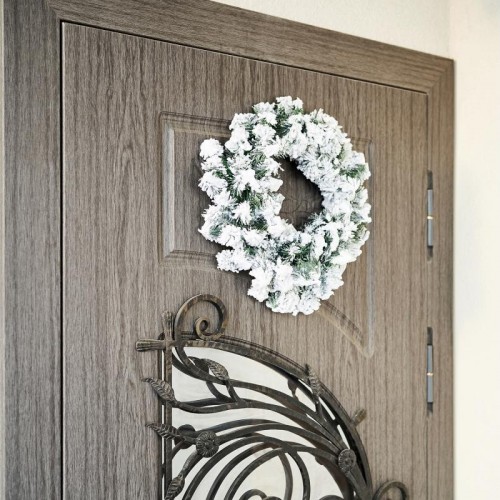 Венок еловый Neon-Night заснеженный d30 см, ПВХ 307-146 - изображение 3