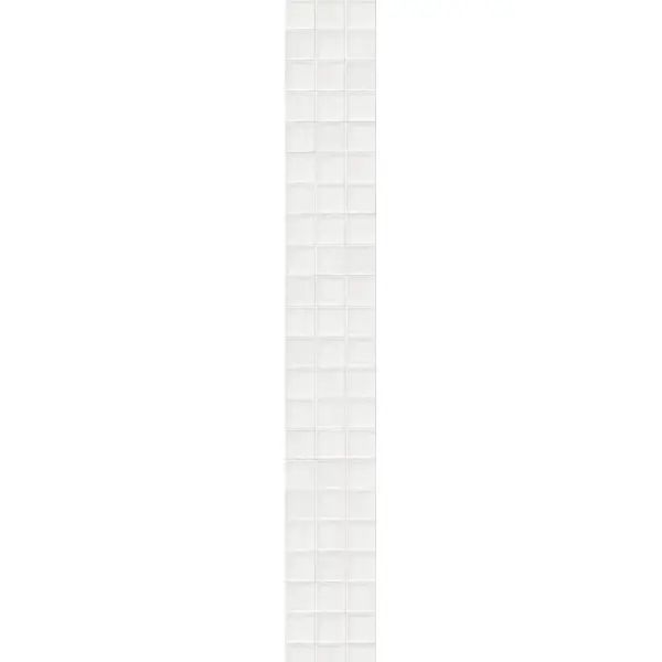Стеновая панель ПВХ VENTA Плитка белая 2700x375x8 мм 1.013 м2 - изображение 2