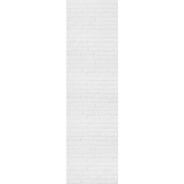 Комплект стеновых панелей ПВХ VENTA Белый кирпич 2700x375x8 мм 2.025 м2 2 шт - изображение 2