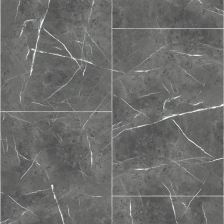 Комплект стеновых панелей ПВХ Venta Черный мрамор 2700x375x8 мм 2.025 м2 2шт - изображение 6