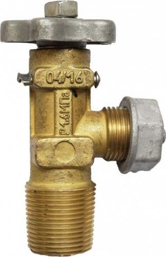 Вентиль баллонный НЗГА ВК-1 кислородный 00000000008