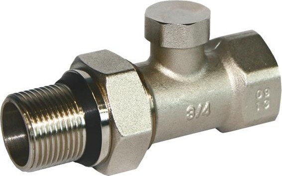 Вентиль на обратную подводку прямой ROYAL THERMO 3/4" RTO 50.008 НС-1036114
