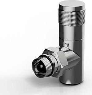 Вентили ручной регулировки угловой (набор 2 шт) ROYAL THERMO PIANO (хром), 1/2" RTE 50.028 НС-1144294