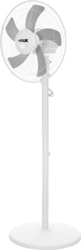 Вентилятор напольный DUX 60-0219 DX-40B 40Вт, 16", белый/серый 60-0219