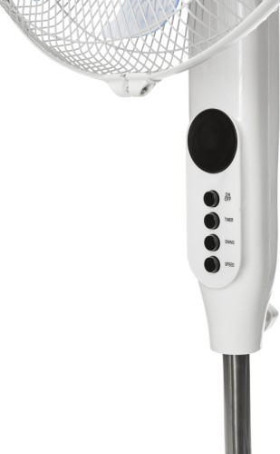 Вентилятор напольный DUX 60-0221 50Вт белый, 7 лопастей, д/у управление - изображение 5