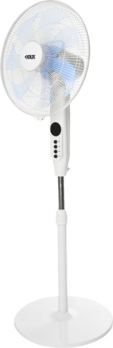 Вентилятор напольный DUX 60-0221 50Вт белый, 7 лопастей, д/у управление