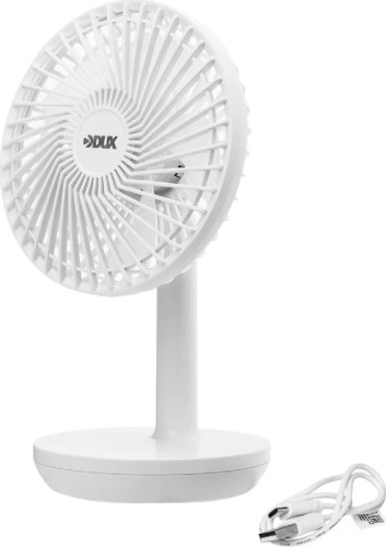 Вентилятор настольный DUX 60-0214 USB, белый, 6 Bт - изображение 3