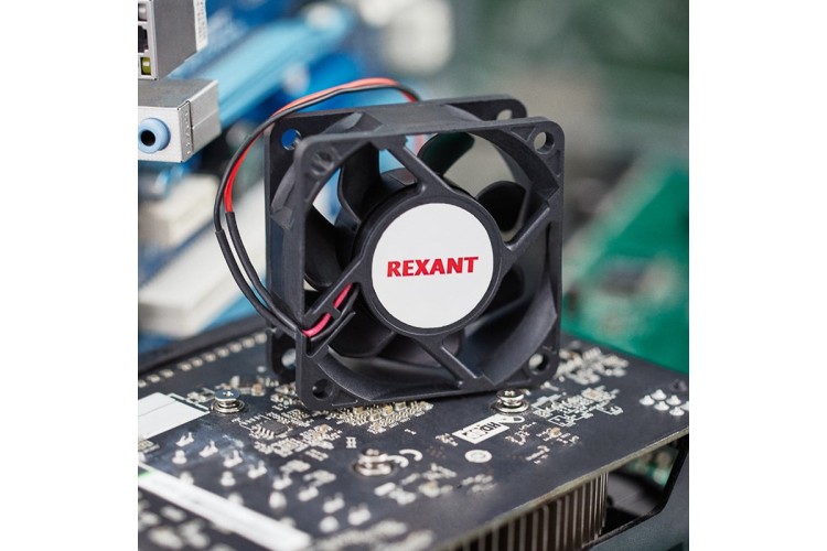 Вентилятор REXANT 72-5062 RX 6025MS, DC 12B - изображение 3
