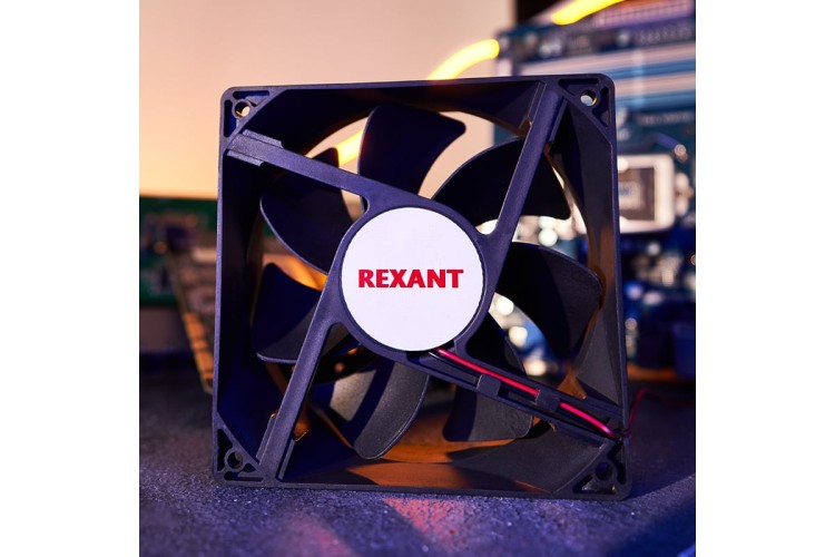 Вентилятор REXANT 72-5121 RX 12038MS, DC 12B - изображение 4