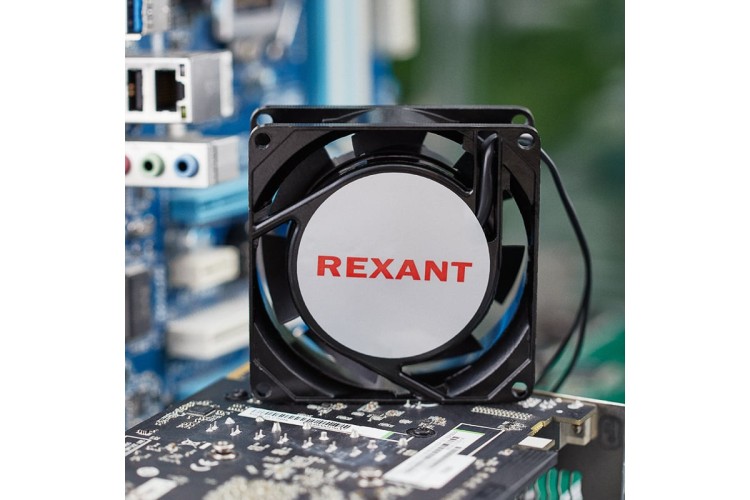 Вентилятор REXANT 72-6080 RX 8025HS, AC 220B - изображение 3