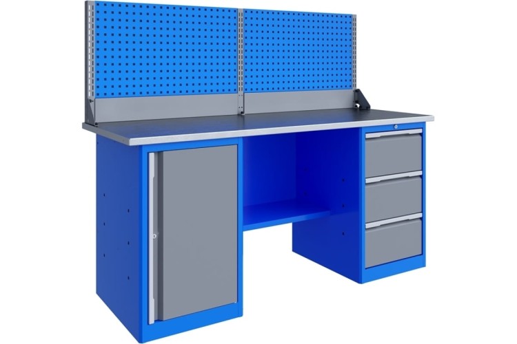 Верстак двухтумбовый ВЕРСТАКОФФ TNC 181.37.2-1 125307