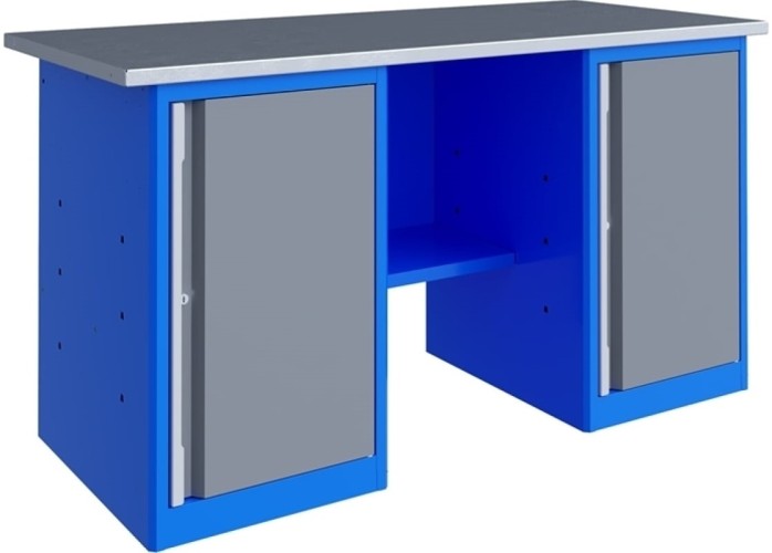 Верстак двухтумбовый ВЕРСТАКОФФ TNC 161.77.1 161.77.1