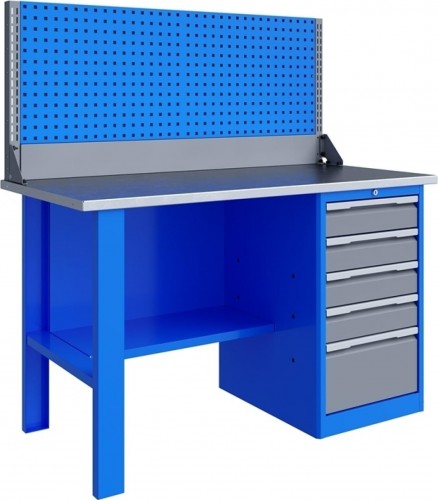 Верстак однотумбовый ВЕРСТАКОФФ TNC 141.15.2-1 125129