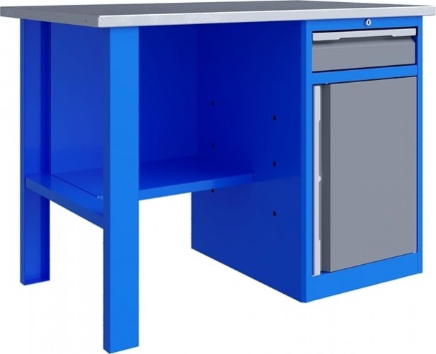 Верстак однотумбовый ВЕРСТАКОФФ TNC 121.18.1 125119