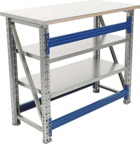 Верстак слесарный бестумбовый ПРАКТИК Master (№106) MT100.MF1/MF1.002 - изображение 3