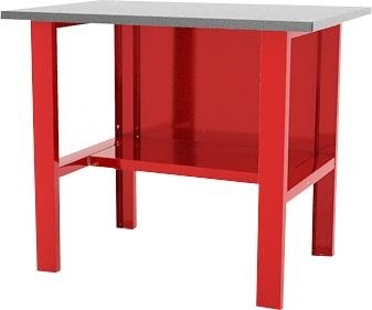 Верстак слесарный бестумбовый FERRUM "CLASSIC" 01.001L-3000 красный 01.001L-3000