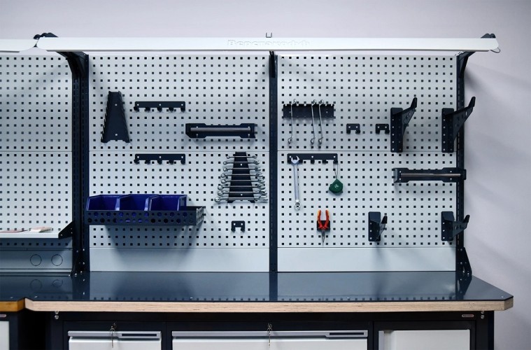 Верстак слесарный четырехтумбовый ВЕРСТАКОФФ MCN 2052.S8.111-1 111340 - изображение 5