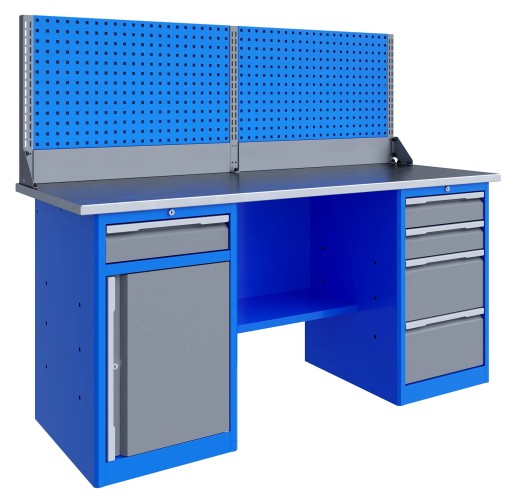 Верстак слесарный двухтумбовый ВЕРСТАКОФФ TNC 181.48.2-1 125335